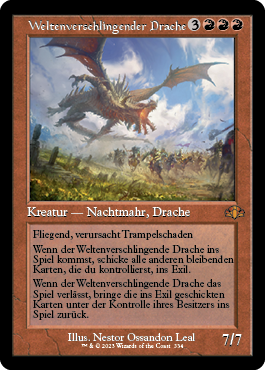 Weltenverschlingender Drache