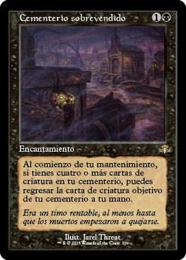 Cementerio sobrevendido