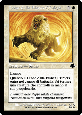 Leone dalla Bianca Criniera