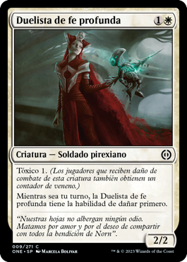 Duelista de fe profunda