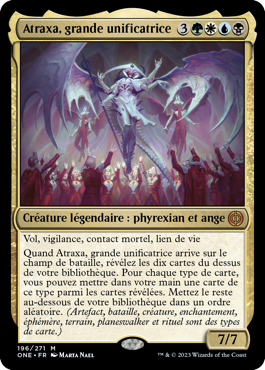 Atraxa, grande unificatrice (Phyrexia: All Will Be One) - Gatherer 