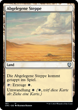 Abgelegene Steppe