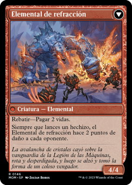 Elemental de refracción