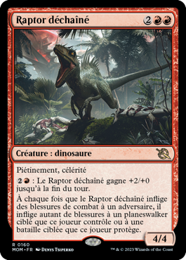 Raptor déchaîné