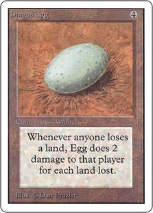Dingus Egg *Rare* Magic MtG x1 Revised SP 