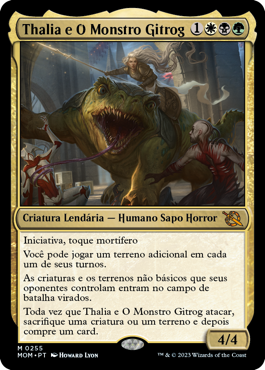 Thalia e O Monstro Gitrog