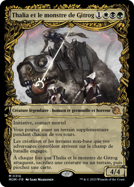 Thalia et le monstre de Gitrog