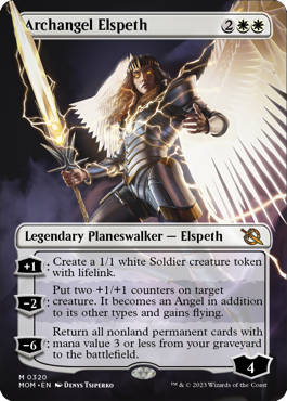 Archangel Elspeth (March of the Machine) - Gatherer - Magic: The 