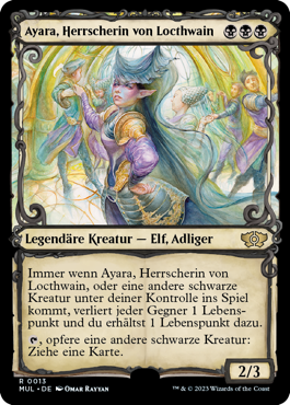 Ayara, Herrscherin von Locthwain