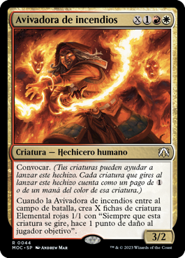 Avivadora de incendios