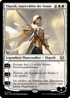 Elspeth, Auserwählte der Sonne