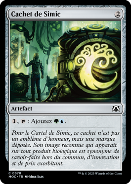 Cachet de Simic