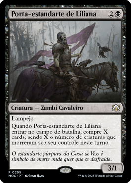 Porta-estandarte de Liliana