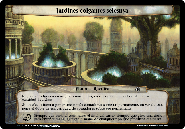 Jardines colgantes selesnya