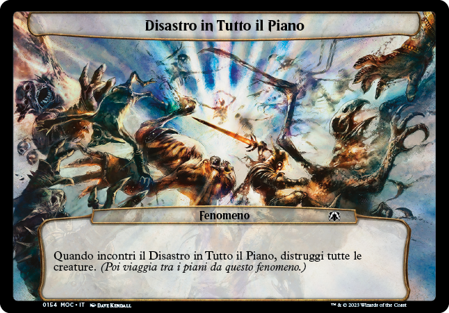 Disastro in Tutto il Piano