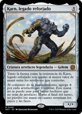 Karn, legado reforjado