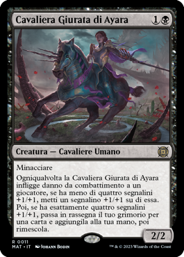 Cavaliera Giurata di Ayara