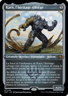 Karn, l'héritage reforgé