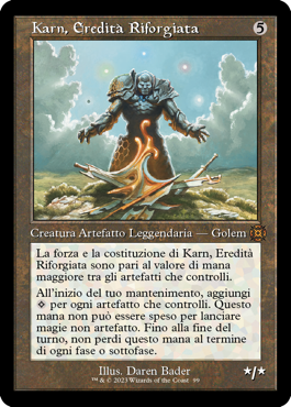 Karn, Eredità Riforgiata