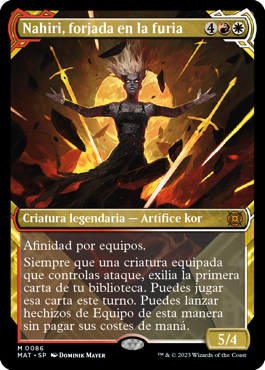 Nahiri, forjada en la furia