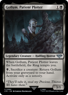 Magic: The Gathering on X: In #MTGxLOTR, as with Bilbo, Frodo, Gollum, and  others in Middle-earth, the Ring's call tempts us all.   / X