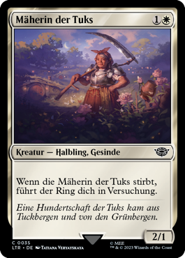 Mäherin der Tuks