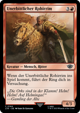 Unerbittlicher Rohirrim