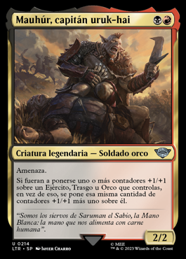 Mauhúr, capitán uruk-hai