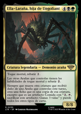 Ella-Laraña, hija de Ungoliant