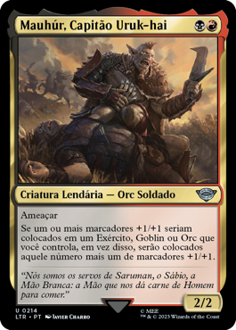 Mauhúr, Capitão Uruk-hai