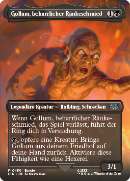 Gollum, beharrlicher Ränkeschmied