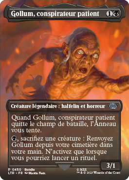 Gollum, conspirateur patient