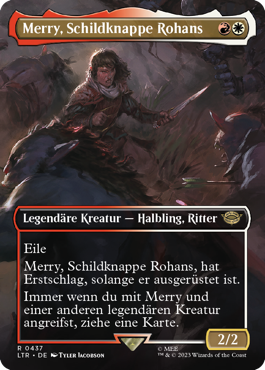 Merry, Schildknappe Rohans