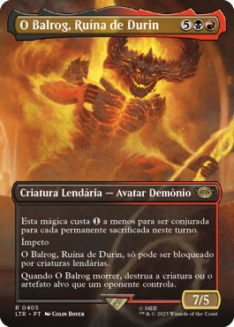 O Balrog, Ruína de Durin