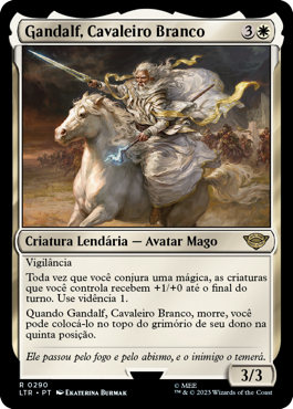 Gandalf, Cavaleiro Branco