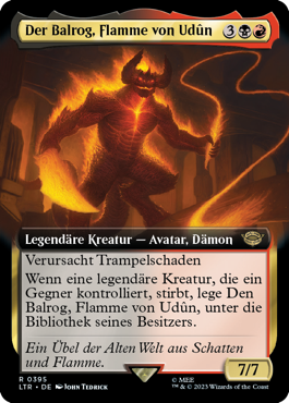 Der Balrog, Flamme von Udûn