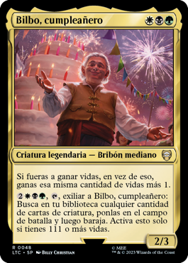 Bilbo, cumpleañero