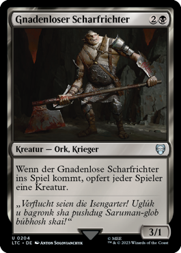 Gnadenloser Scharfrichter