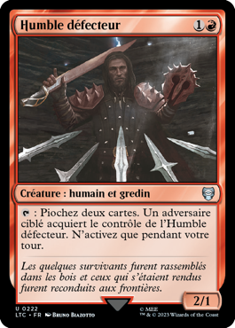 Humble défecteur