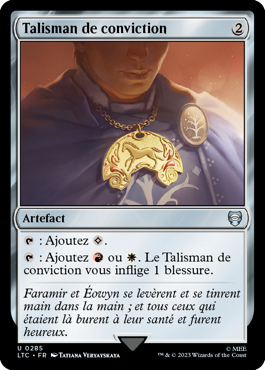 Talisman de conviction