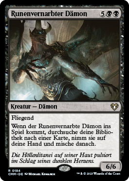 Runenvernarbter Dämon