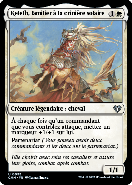 Keleth, familier à la crinière solaire