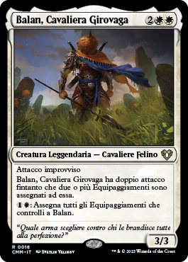 Balan, Cavaliera Girovaga