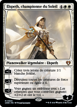 Elspeth, championne du Soleil