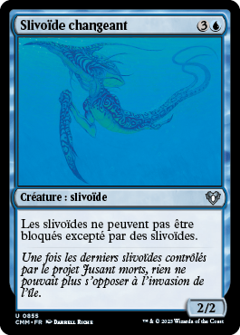 Slivoïde changeant