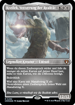 Kozilek, Verzerrung der Realität