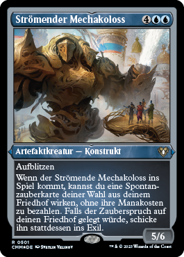 Strömender Mechakoloss