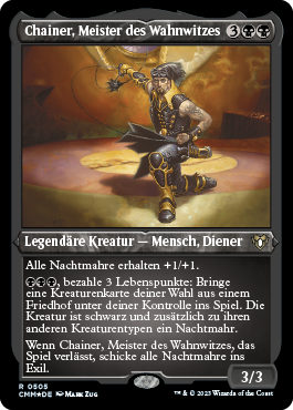 Chainer, Meister des Wahnwitzes (Commander Masters) - Gatherer - Magic ...