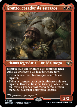 Grenzo, creador de estragos