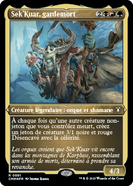 Sek'Kuar, gardemort